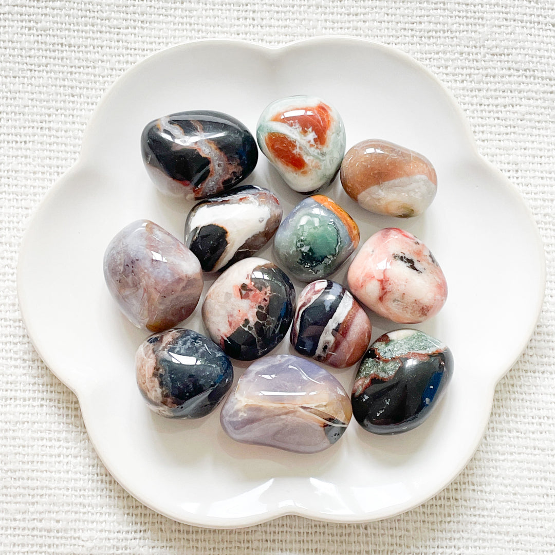 sardonyx sarder onyx naturel knuffelsteen gepolijste steen trommelsteen edelstenen edelsteen kopen
