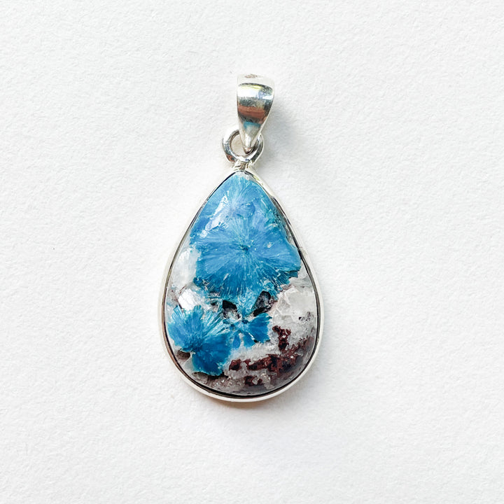 canvansiet blauwe luxe edelsteen hanger 925 sterling echt zilver 