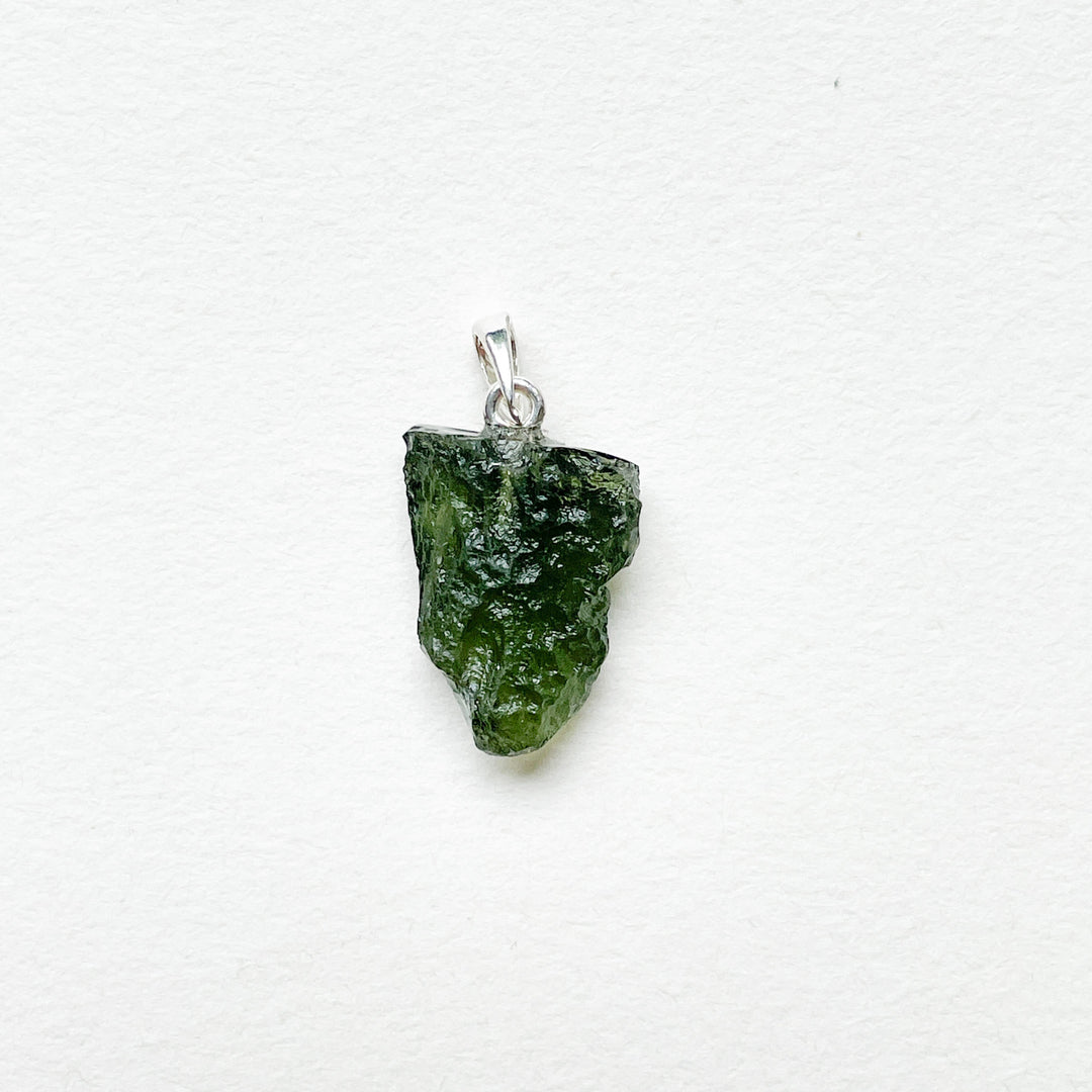 moldaviet groene edelsteen hanger 925 sterling zilver edelstenen sieraden ketting