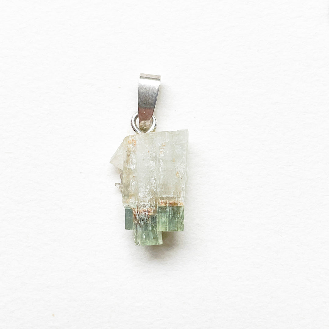 beryl gosheniet heliodoor edelsteen hanger 925 sterling zilver edelstenen sieraad juweel
