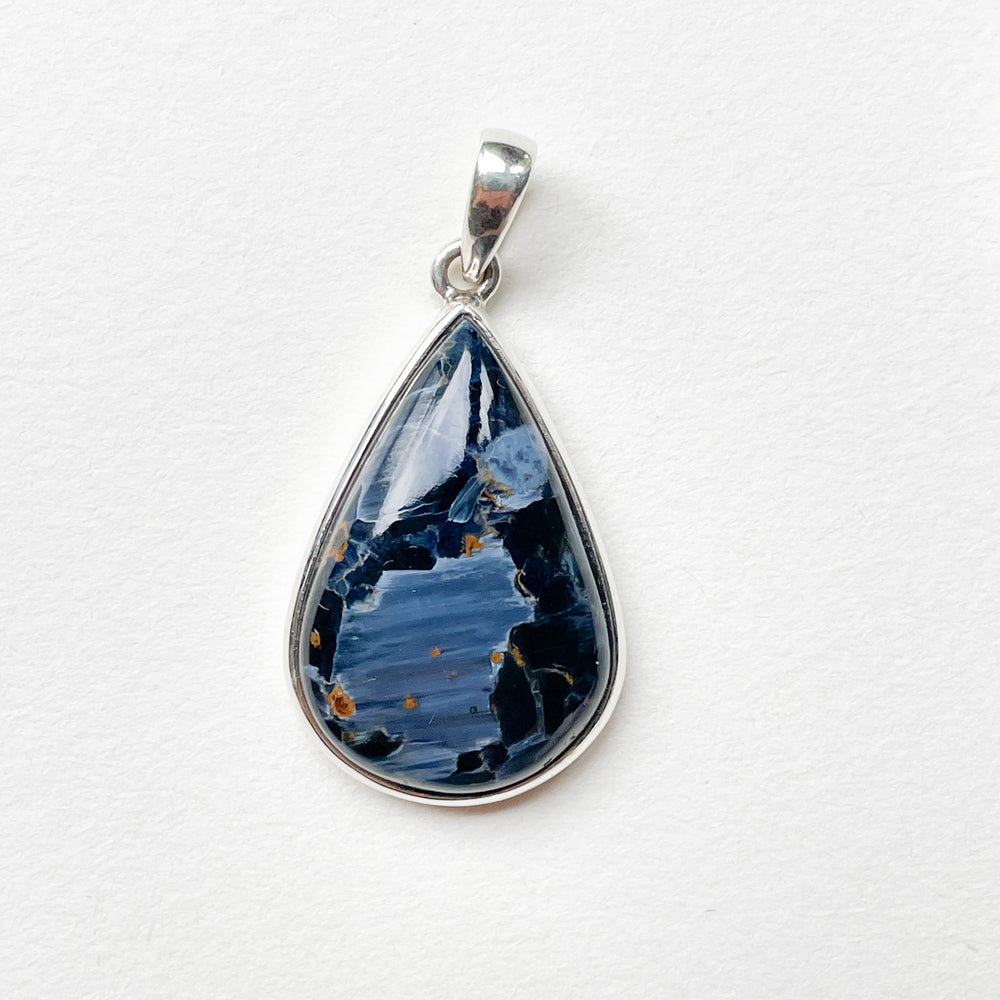 pietersiet luxe edelsteen hanger 925 sterling zilver