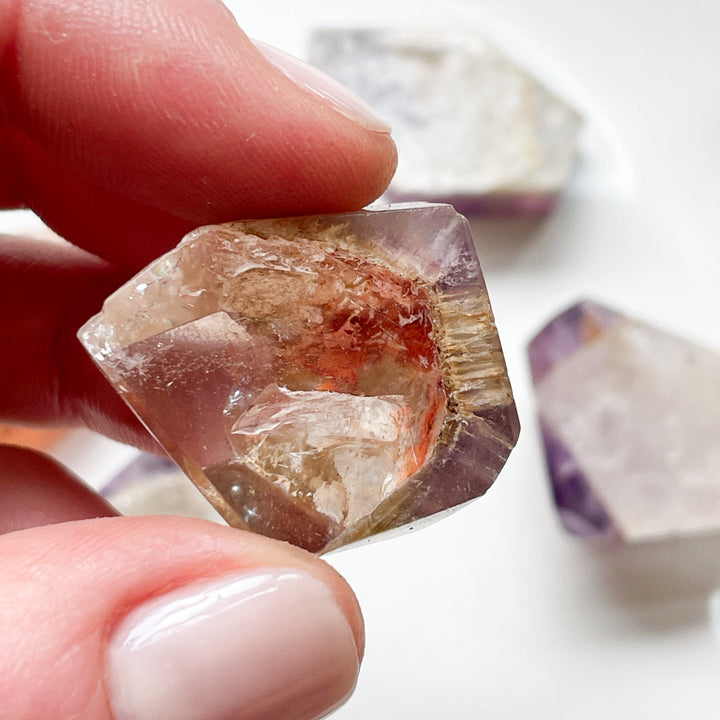 dreamcoat lemurian lemurische kristal ruwe steen gepolijste edelsteen