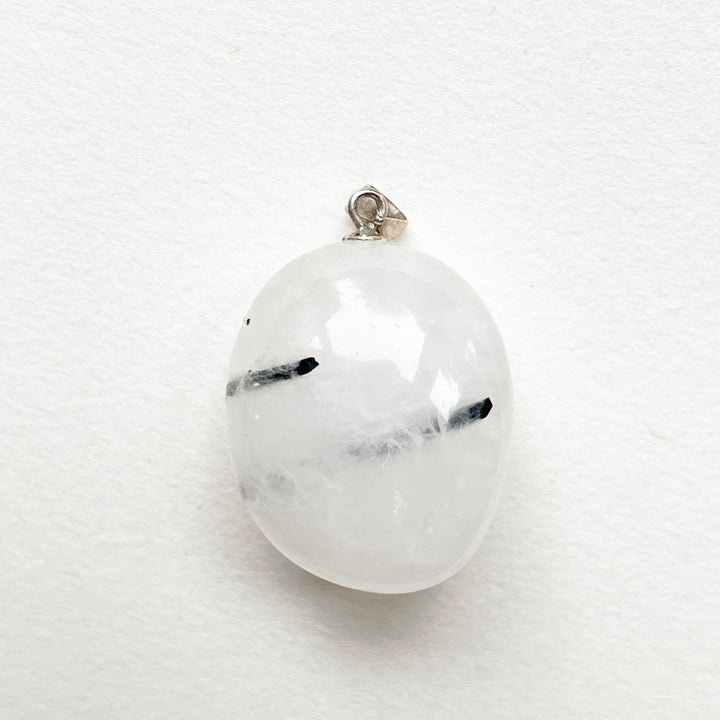 toermalijn kwarts edelsteen hanger 925 sterling zilver sieraden