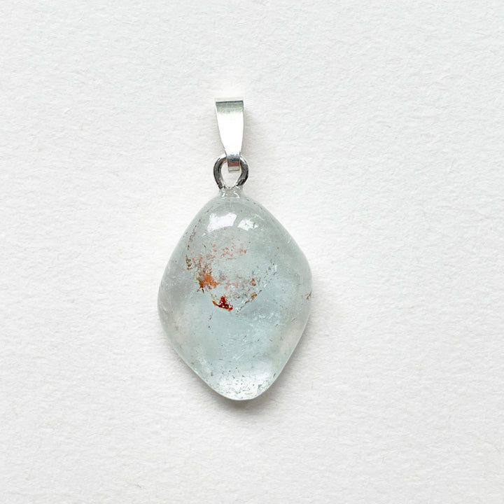 topaas blauwe edelsteen hanger 925 sterling zilver sieraden