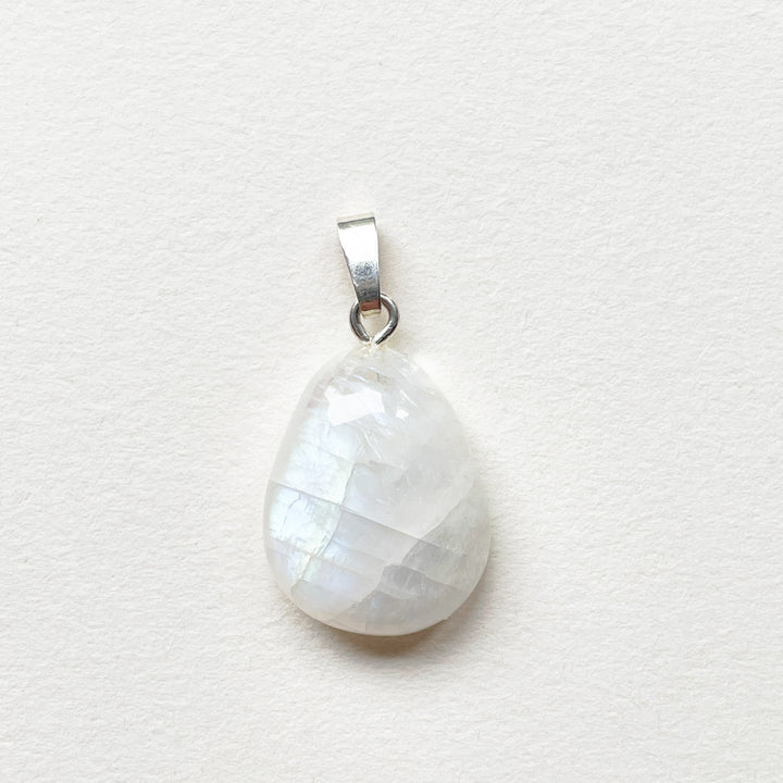 maansteen regenboog witte labradoriet edelsteen hanger 925 sterling zilver edelstenen sieraad juweel