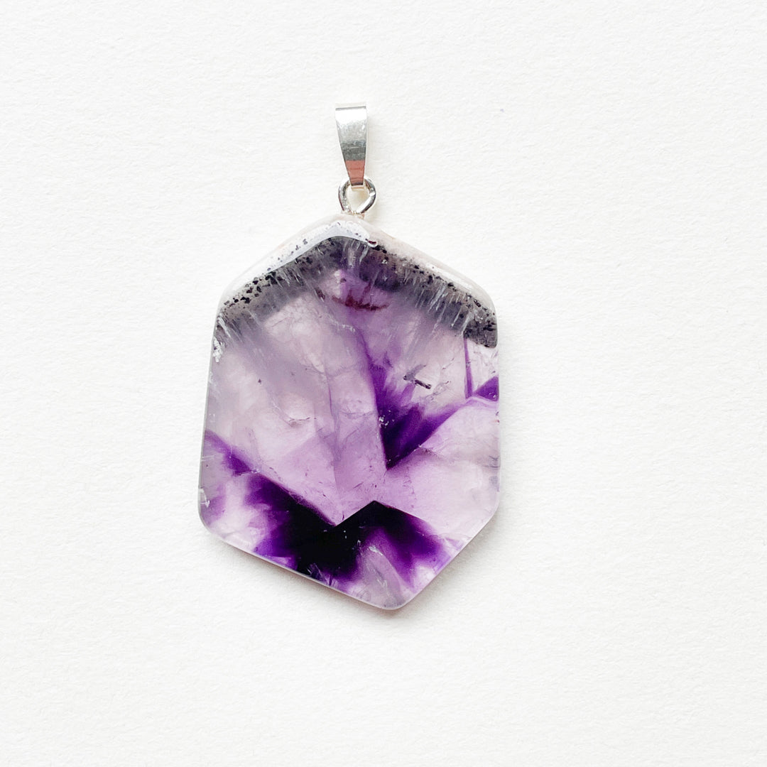 amethist ster paarse edelsteen hanger 925 sterling zilver edelstenen