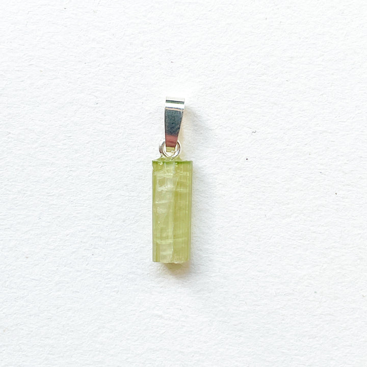 toermalijn groene verdeliet premium edelsteen hanger 925 sterling zilver