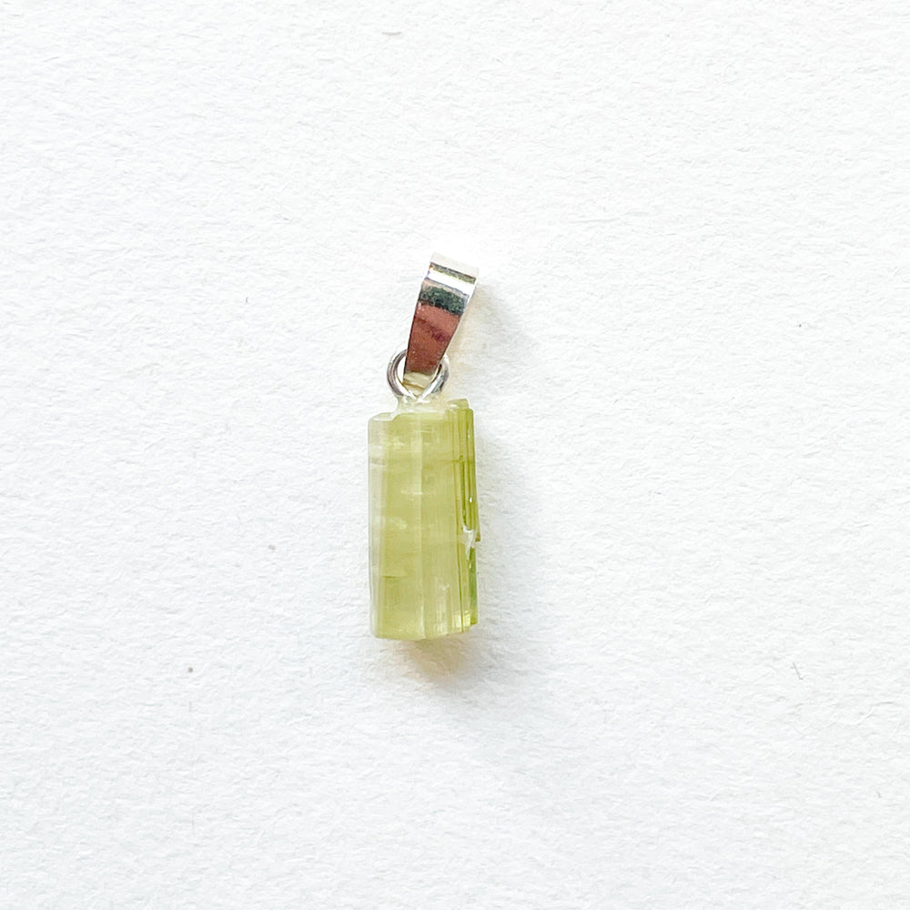 toermalijn groene verdeliet premium edelsteen hanger 925 sterling zilver