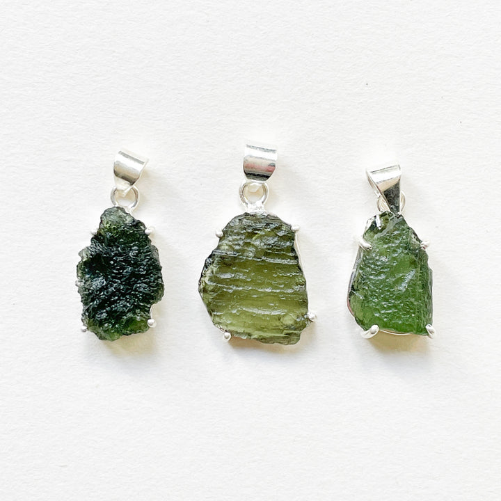 moldaviet tsjechie edelsteen hanger 925 sterling zilver moldavite