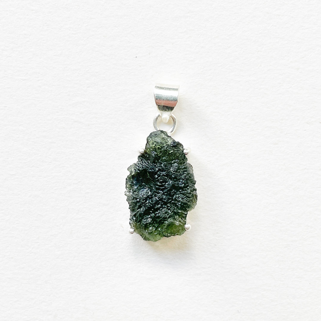 moldaviet tsjechie edelsteen hanger 925 sterling zilver moldavite