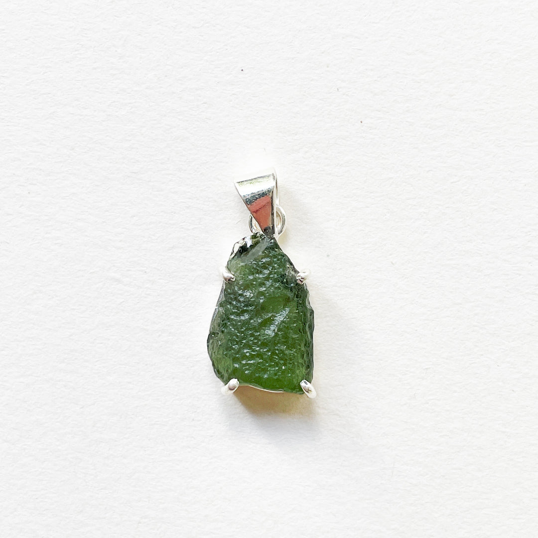 moldaviet tsjechie edelsteen hanger 925 sterling zilver moldavite