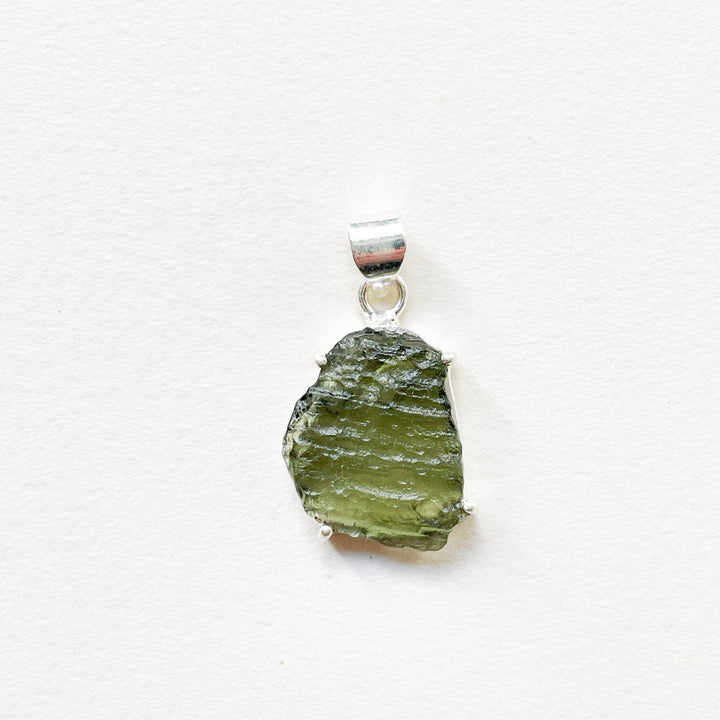 moldaviet tsjechie edelsteen hanger 925 sterling zilver moldavite