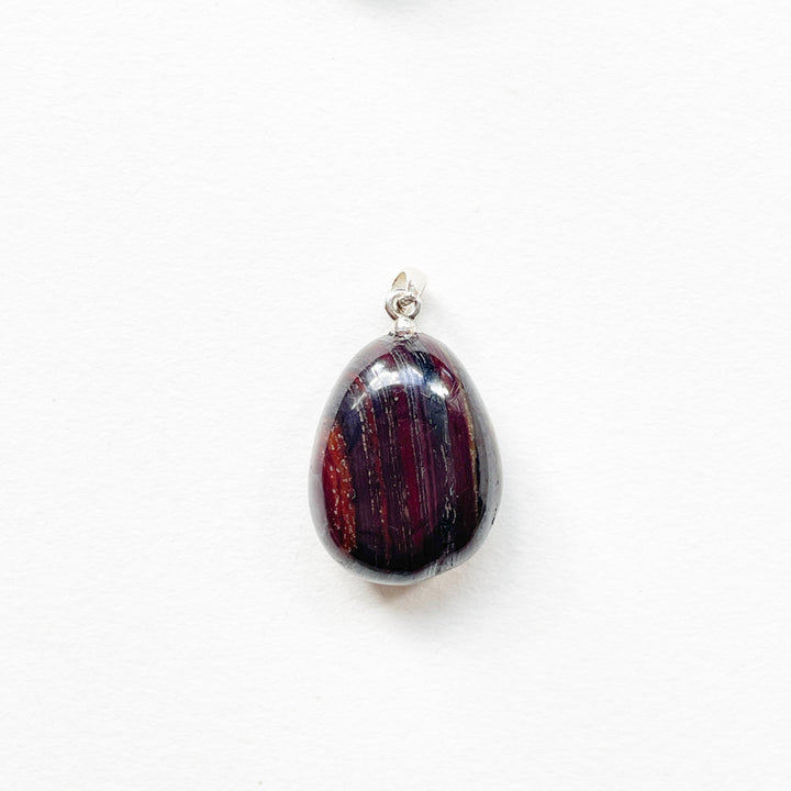 tijgerijzer tijgeroog premium edelsteen hanger 925 sterling zilver