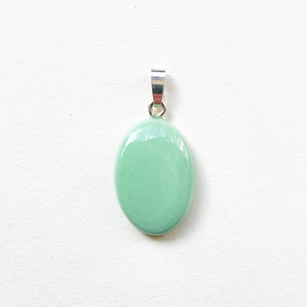 chrysopraas groene premium edelsteen hanger 925 sterling zilver