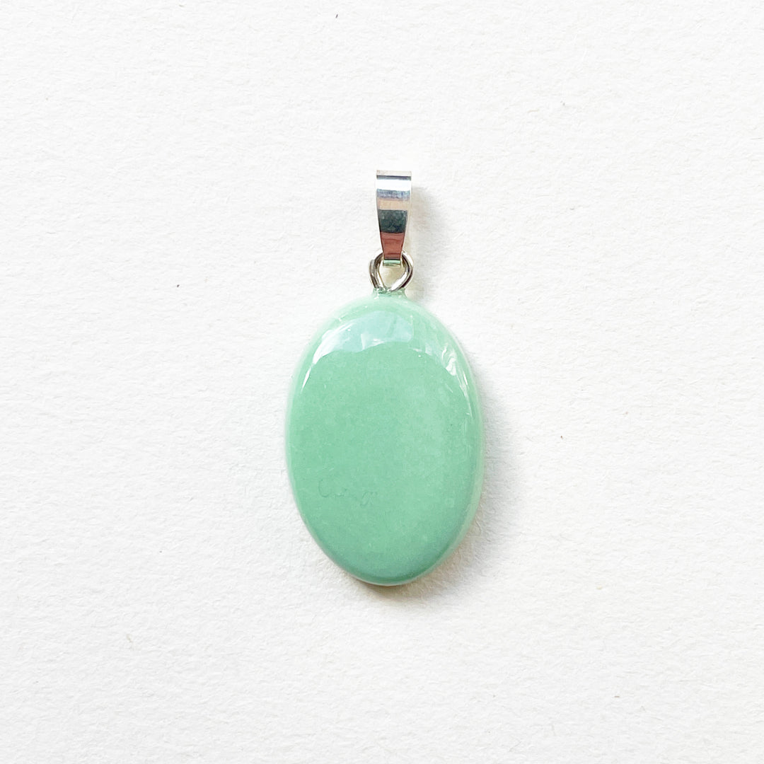 chrysopraas groene premium edelsteen hanger 925 sterling zilver