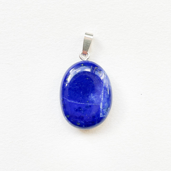 lapis lazuli blauwe edelsteen hanger 925 sterling zilver