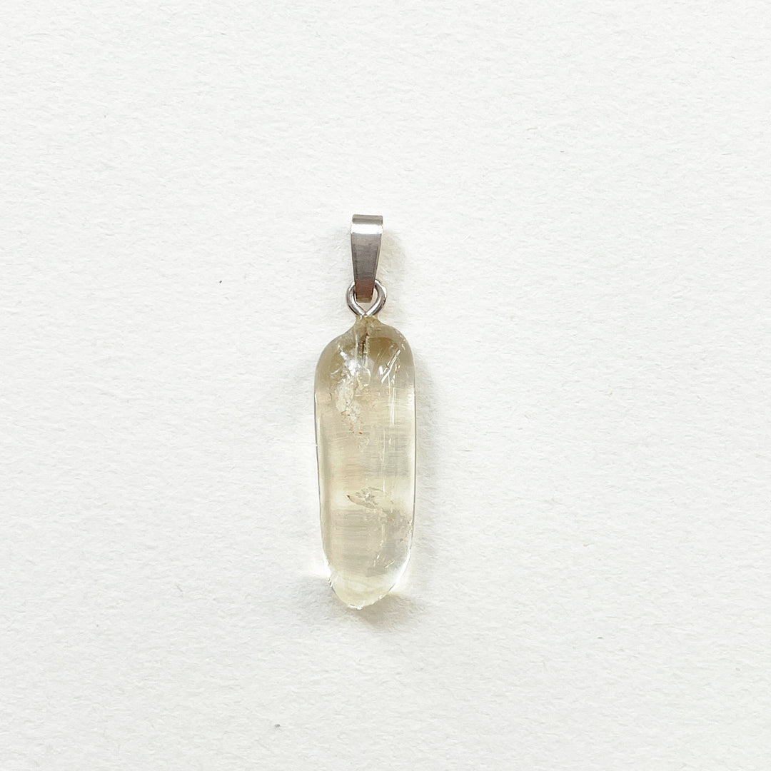 citrien naturel gele premium edelsteen hanger 925 sterling zilver