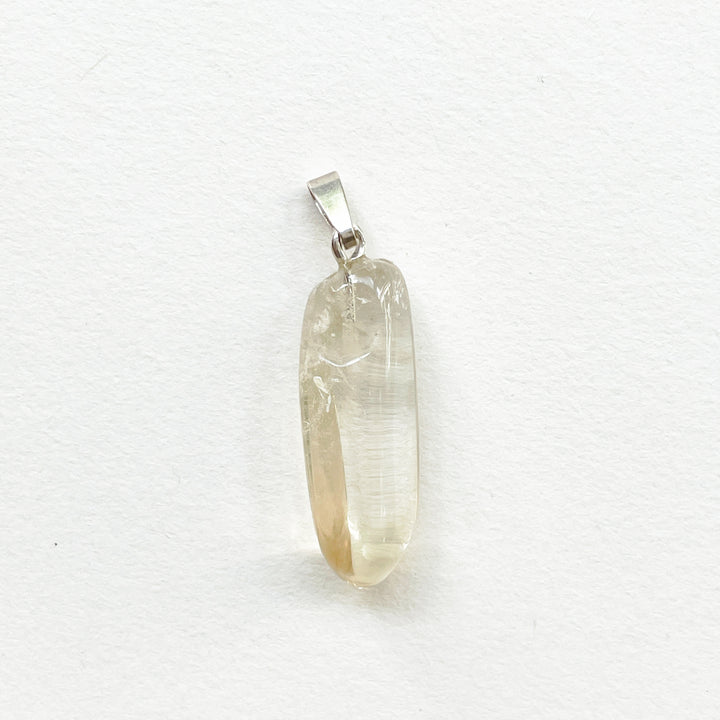 citrien naturel gele premium edelsteen hanger 925 sterling zilver