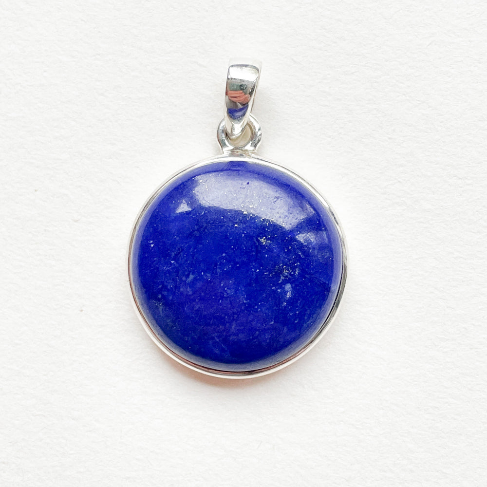 lapis lazuli blauwe luxe edelsteen hanger 925 sterling echt zilver
