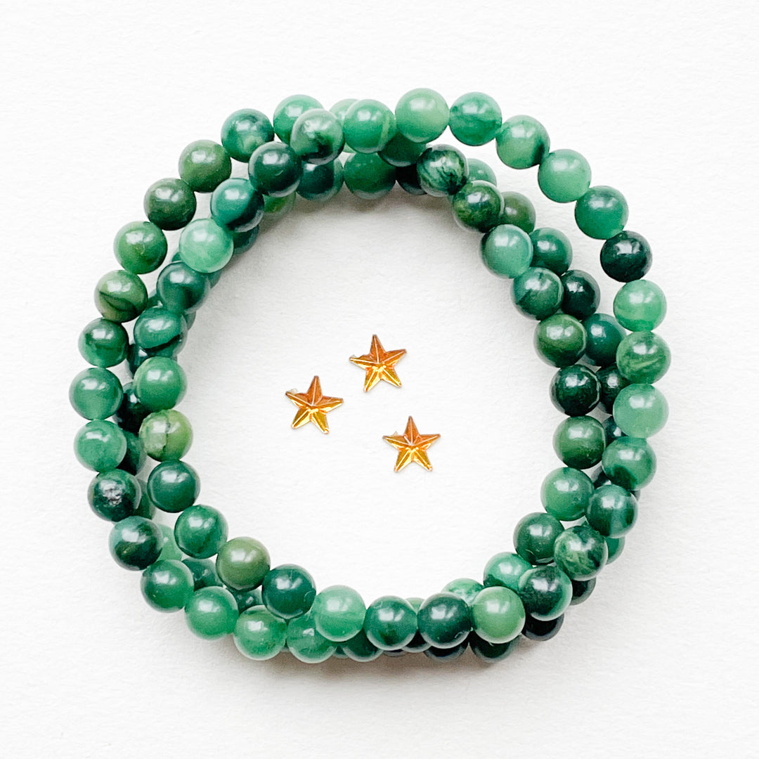 jade nefriet kinderarmband kind kogel armband sieraad edelsteen