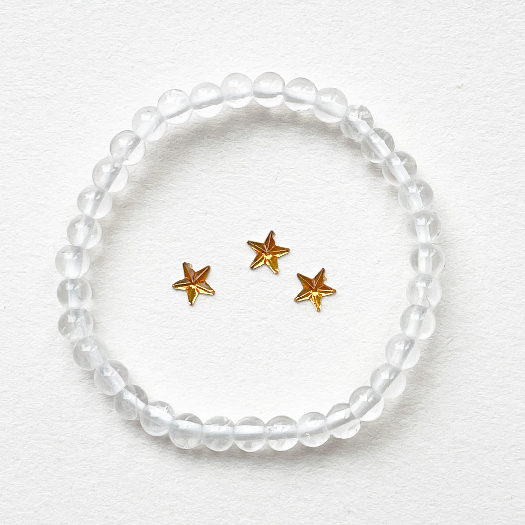 bergkristal kinderarmband kind kogel armband sieraad edelsteen