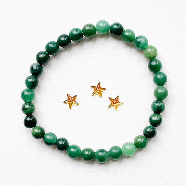 jade nefriet kinderarmband kind kogel armband sieraad edelsteen