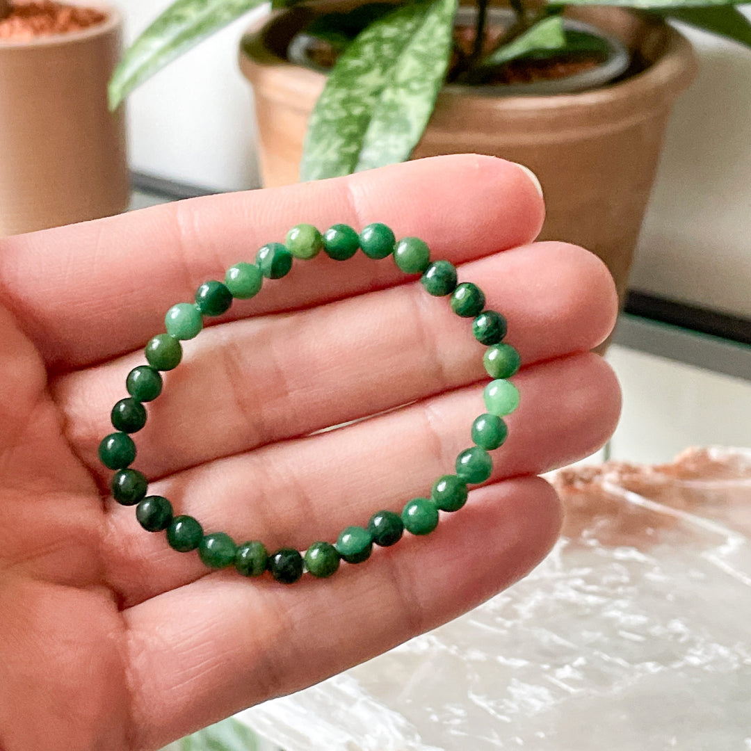 jade nefriet kinderarmband kind kogel armband sieraad edelsteen