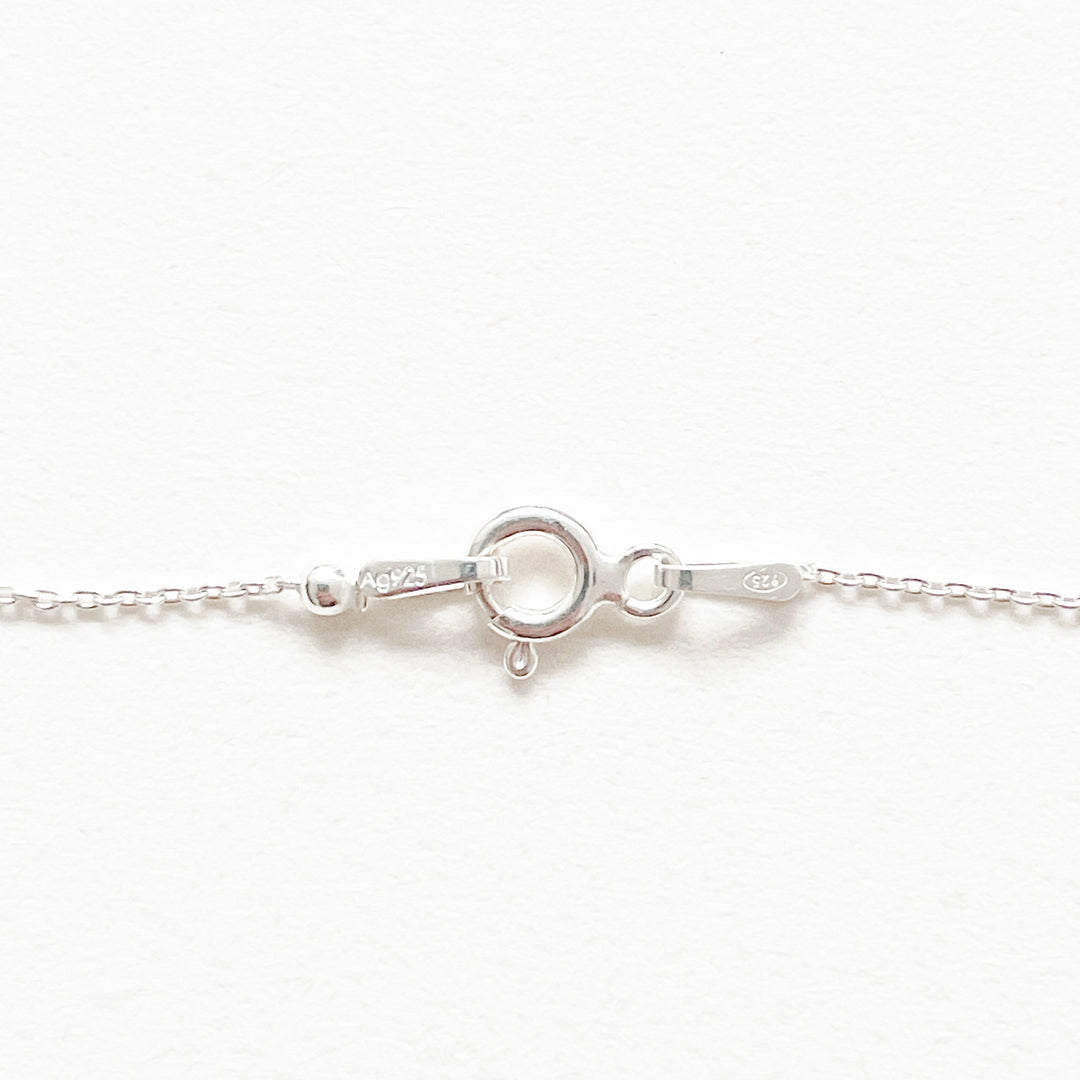 zilveren bolletjes ketting 925 sterling 40cm 2mm