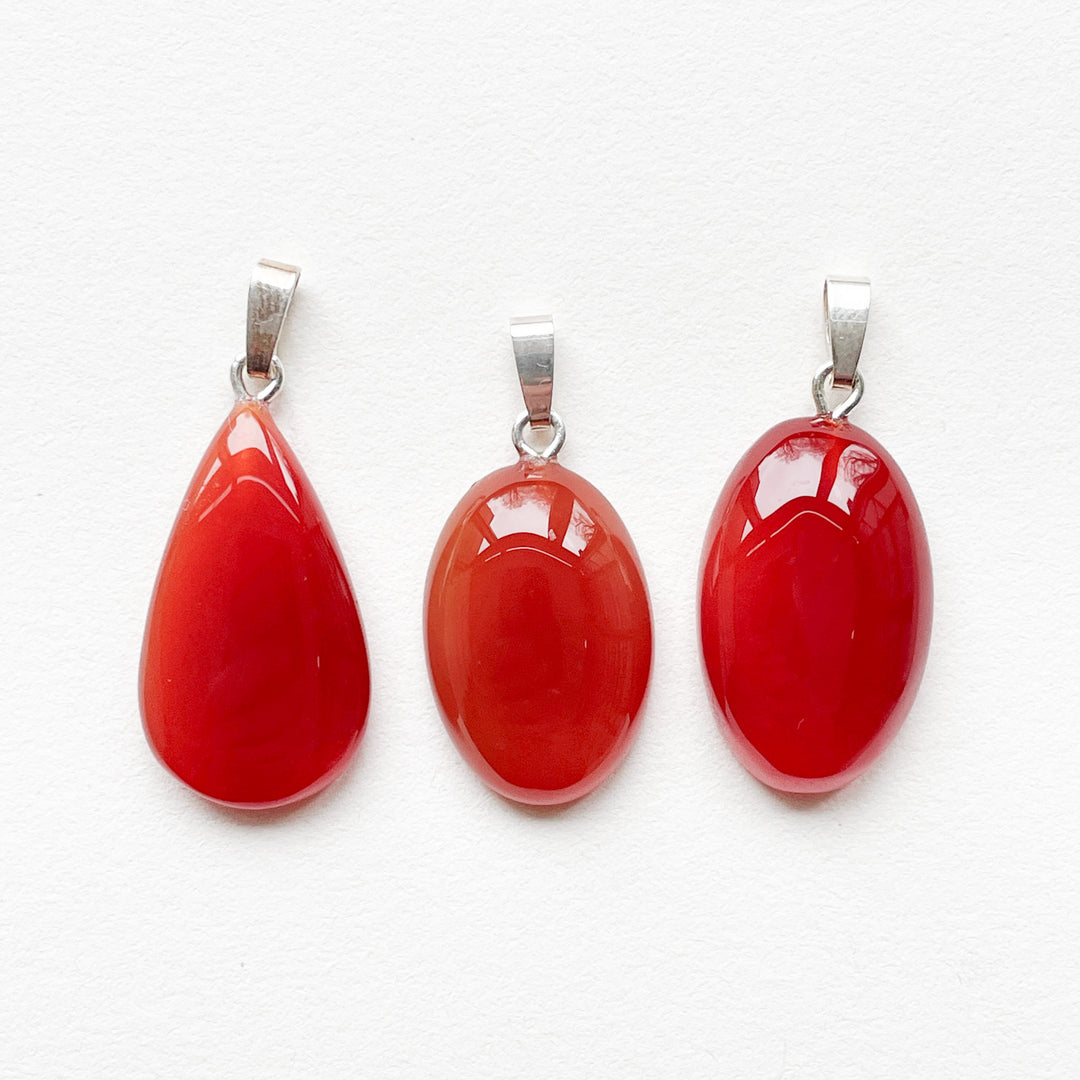 carneool karneool rode edelsteen hanger edelstenen sieraden juwelen 925 sterling echt zilver