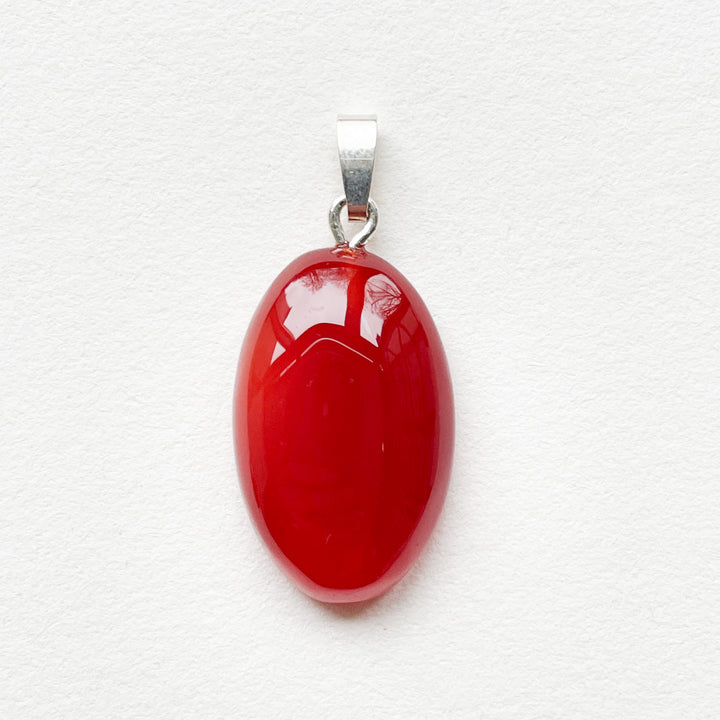 carneool karneool rode edelsteen hanger edelstenen sieraden juwelen 925 sterling echt zilver
