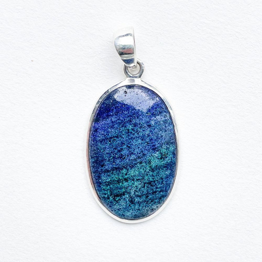 andamooka noorderlicht luxe edelsteen hanger 925 sterling zilver