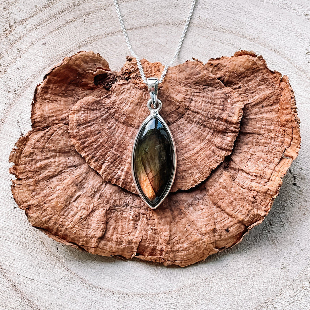 labradoriet blauwe luxe edelsteen hanger 925 sterling zilver