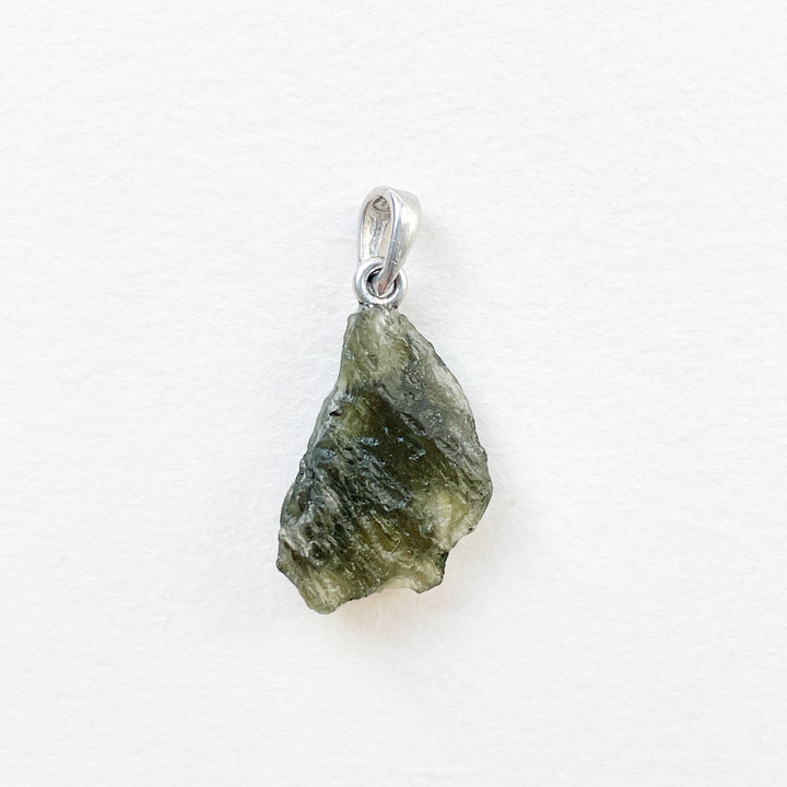 moldaviet groene premium edelsteen hanger 925 sterling zilver 
