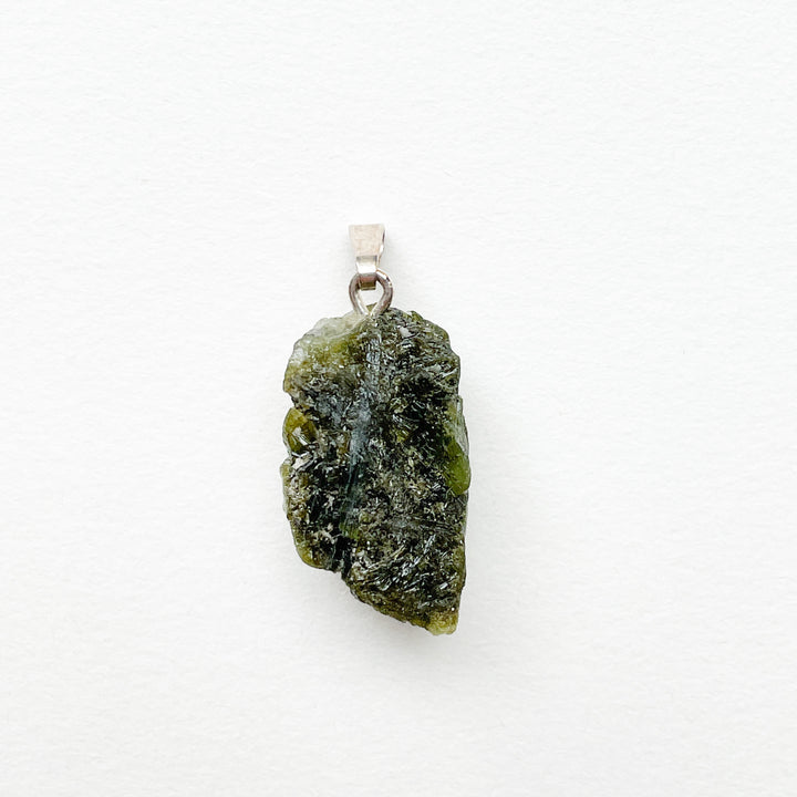 toermalijn groen verdeliet premium edelsteen hanger 925 sterling zilver