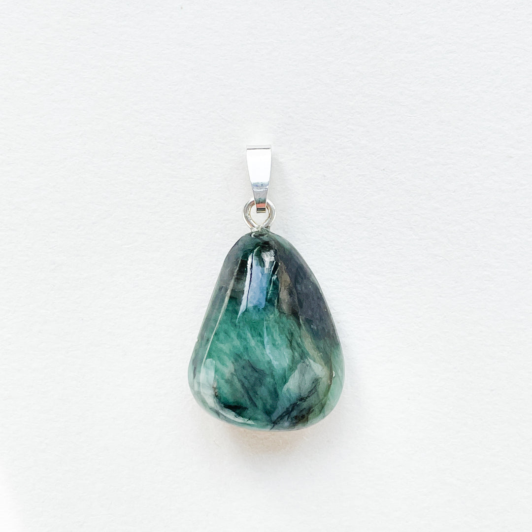 smaragd groene edelsteen hanger 925 sterling echt zilver edelstenen sieraden juwelen