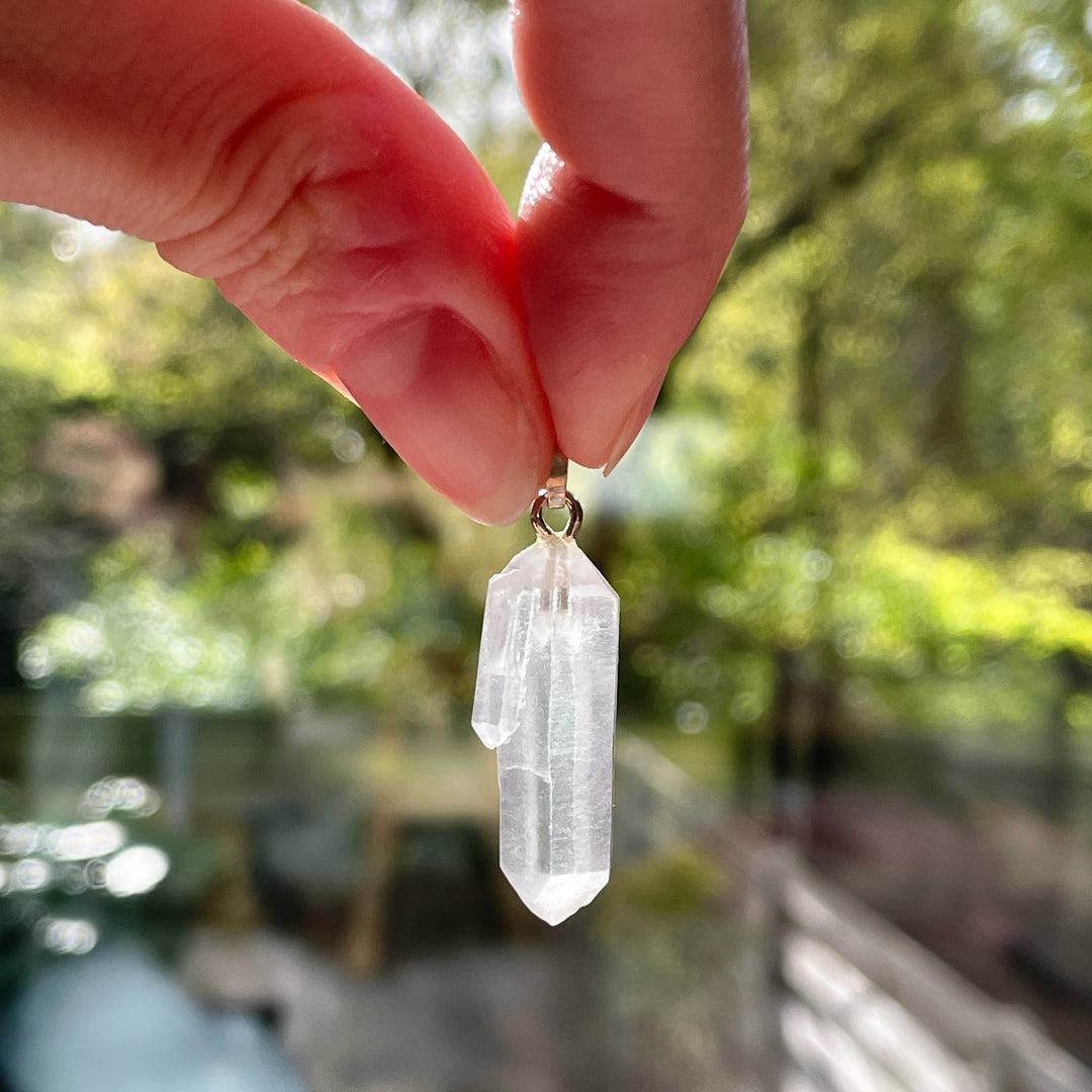 bergkristal edelsteen hanger juweel sieraad 925 sterling echt zilver