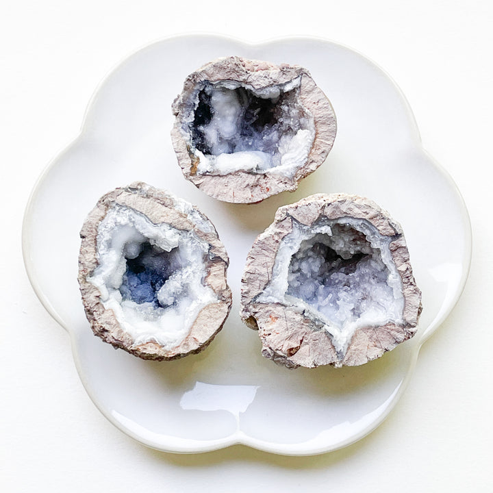 Chalcedoon grijze ruwe brok steen edelsteen mineraal