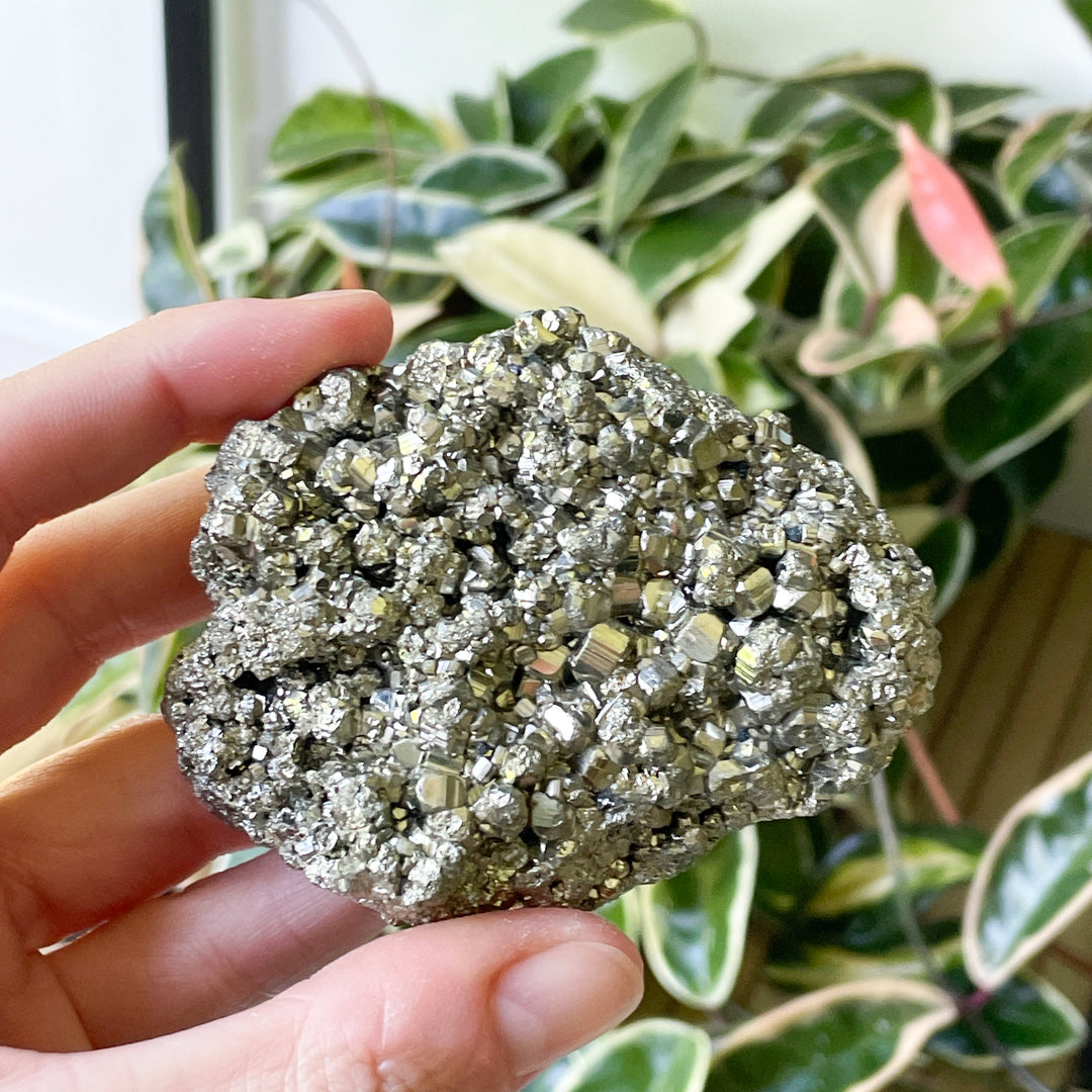 Pyriet fool's gold gouden ruwe brok steen edelsteen mineraal kopen