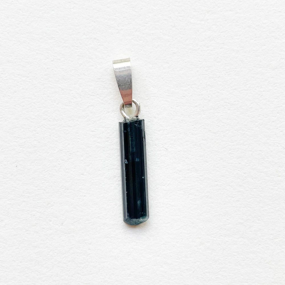 toermalijn blauwe indigoliet edelsteen hanger 925 sterling zilver edelstenen sieraden juwelen