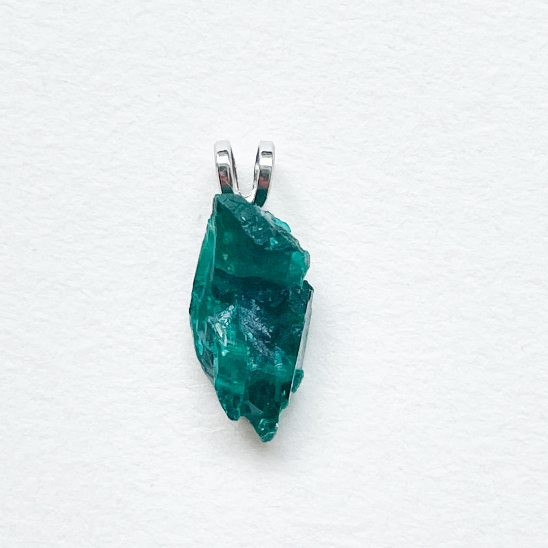 dioptaas groene premium hanger 925 sterling zilver edelsteen