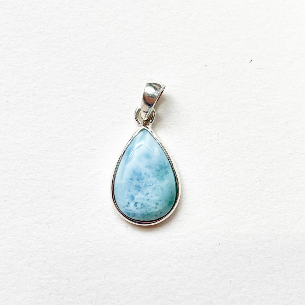 larimar blauwe luxe hanger 925 sterling zilver edelsteen