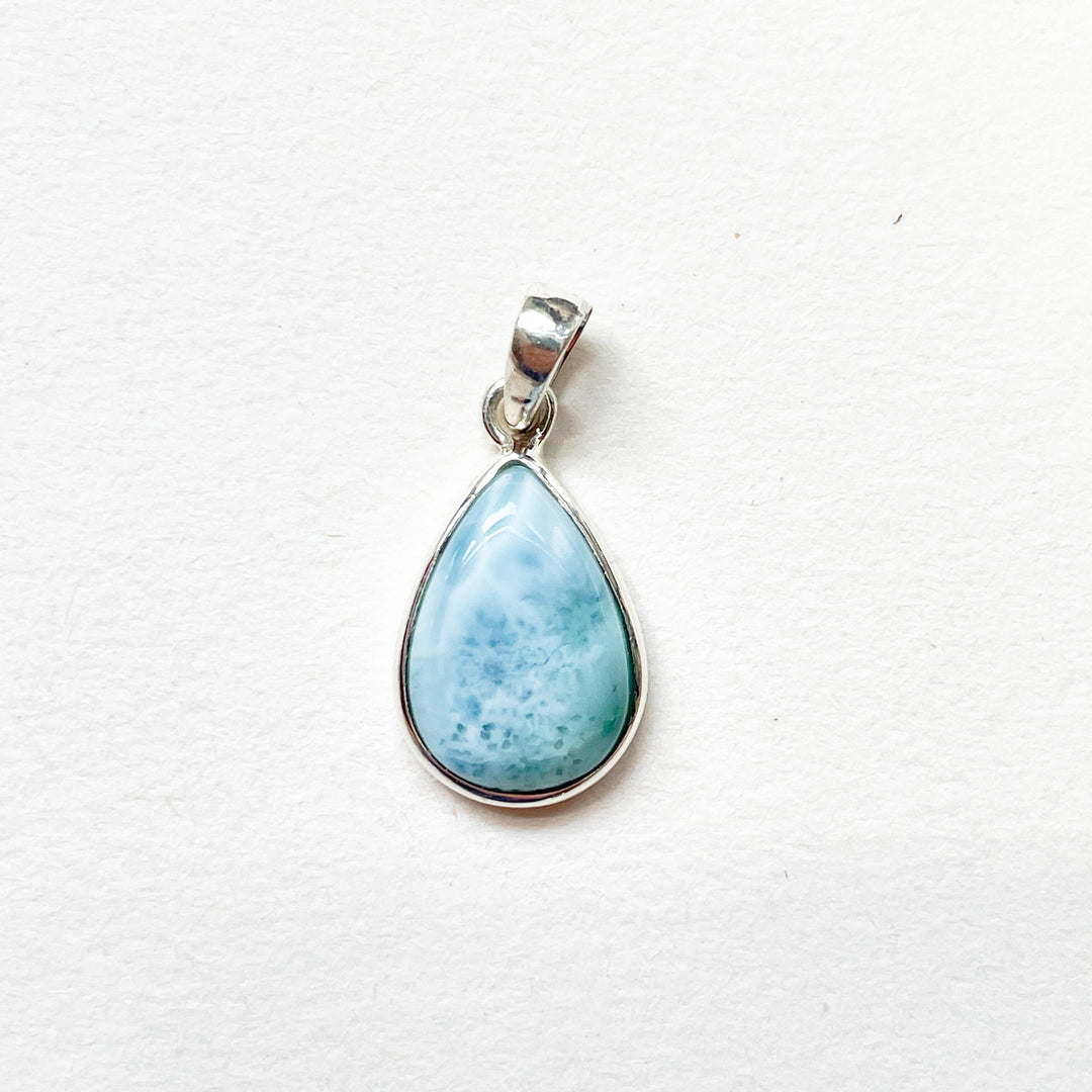 larimar blauwe luxe hanger 925 sterling zilver edelsteen