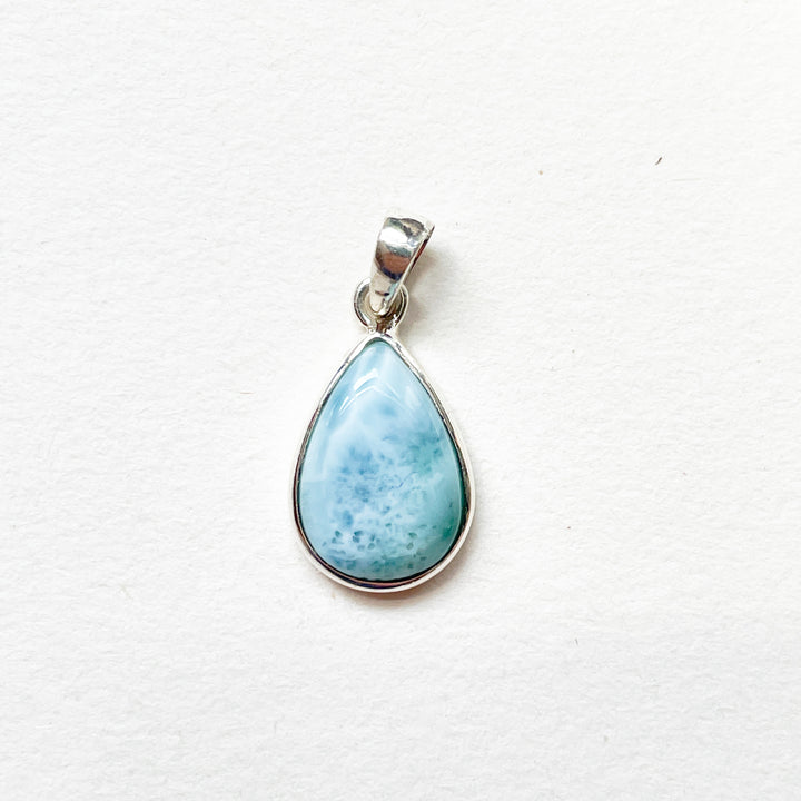 larimar blauwe luxe hanger 925 sterling zilver edelsteen