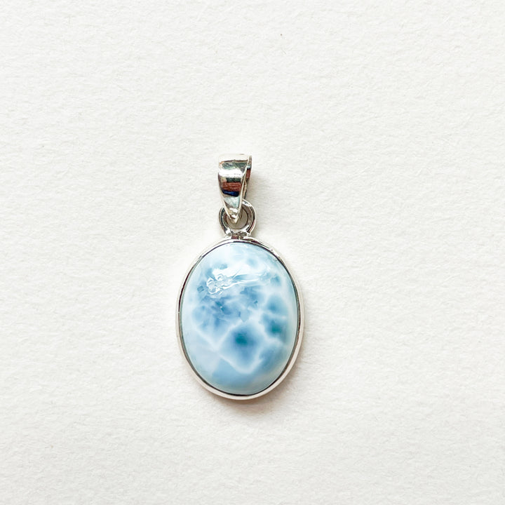larimar blauwe luxe hanger 925 sterling zilver edelsteen