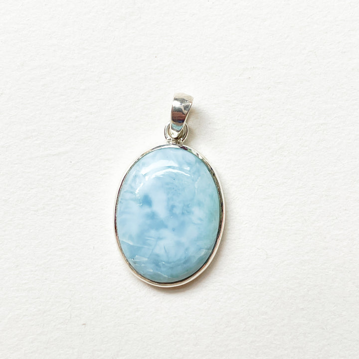 larimar blauwe luxe hanger 925 sterling zilver edelsteen