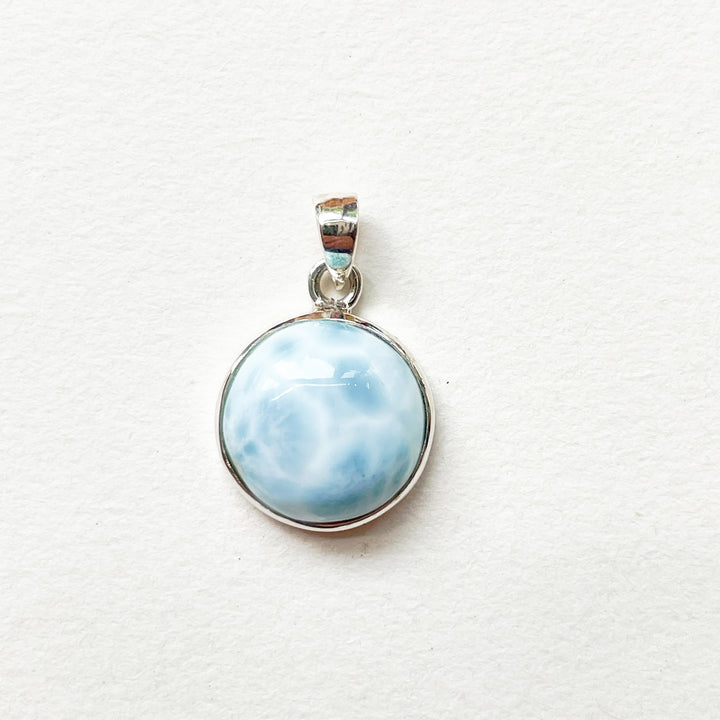 larimar blauwe luxe hanger 925 sterling zilver edelsteen