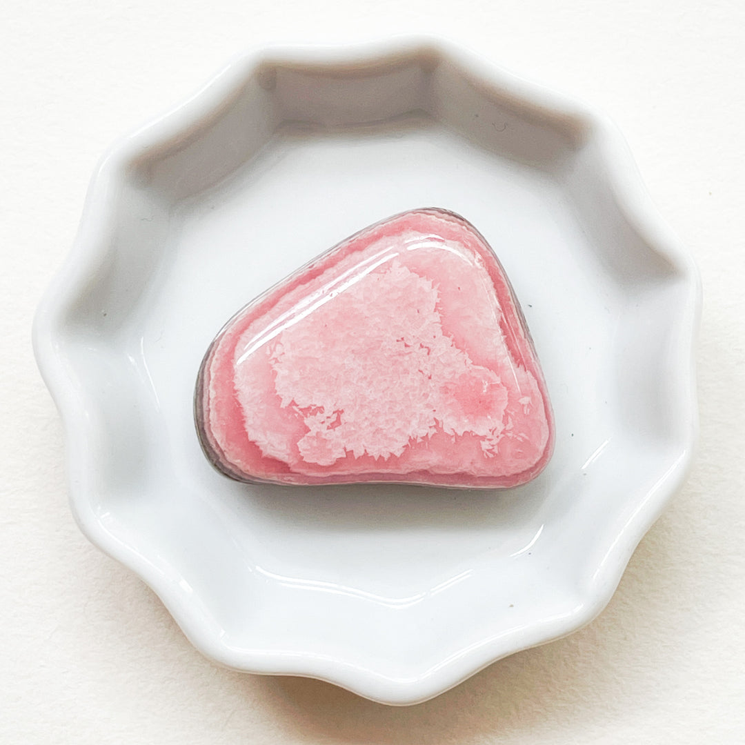 rhodochrosiet roze knuffelsteen trommelsteen edelsteen edelstenen
