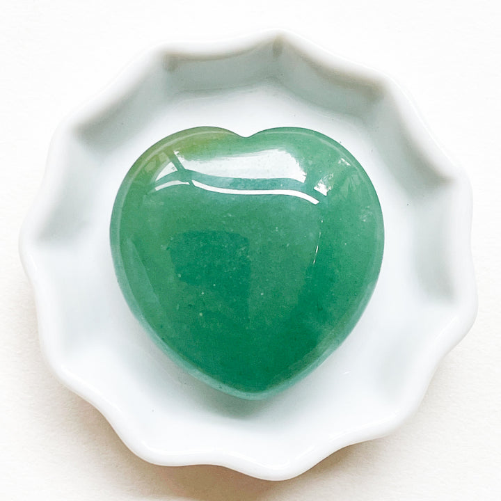 aventurijn groen hart edelsteen